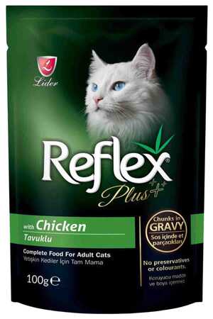 REFLEX - Reflex Plus Tavuklu Kedi Konservesi 100gr