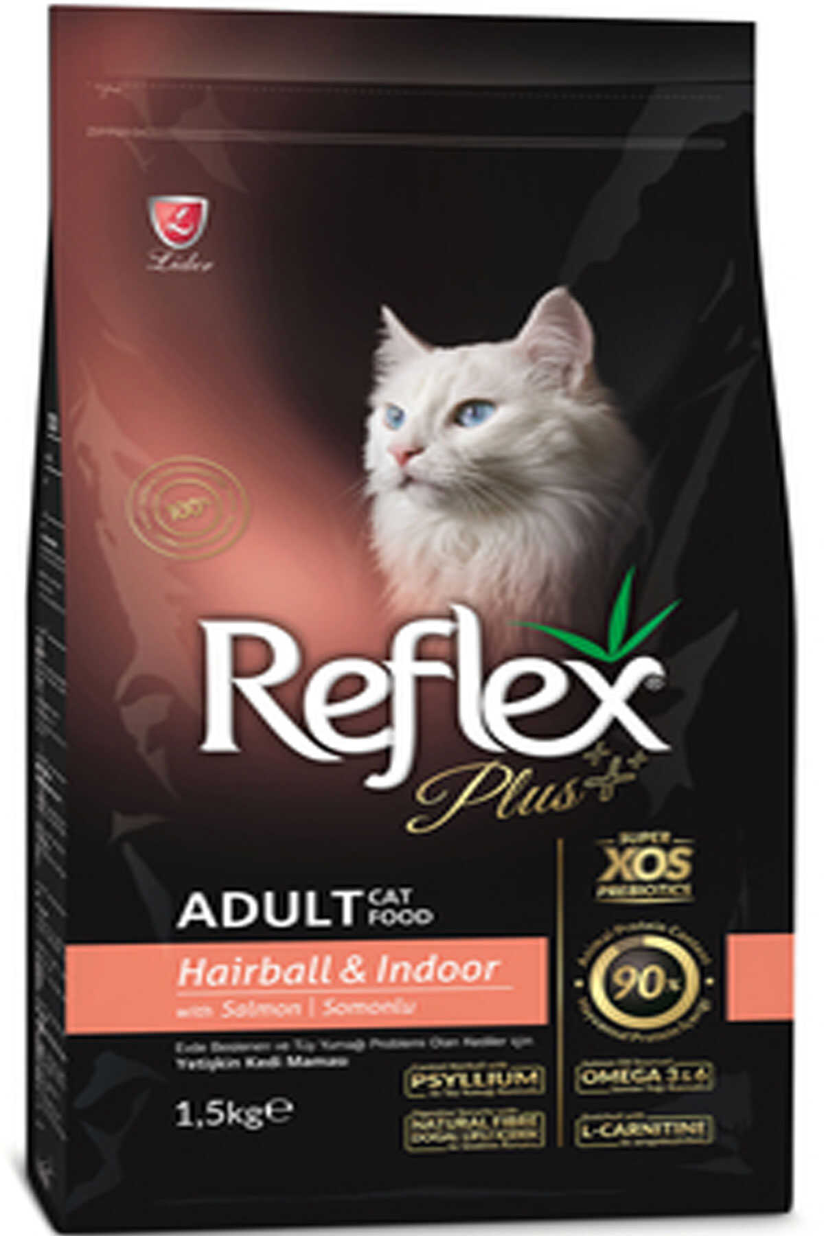 Reflex Plus Hairball Somonlu Yetişkin Kedi Maması 1,5kg