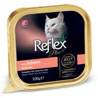 REFLEX - Reflex Plus Somonlu Jöleli Parça Etli Kedi Konservesi 100gr