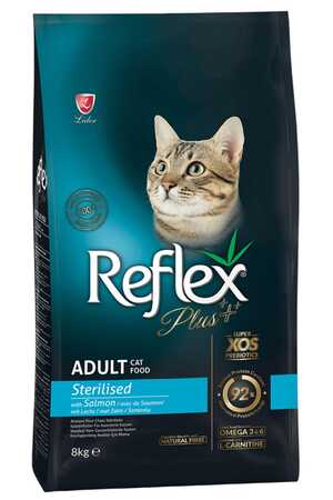 REFLEX - Reflex Plus Somonlu Kısırlaştırılmış Kedi Maması 8kg