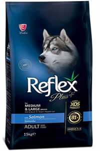 REFLEX - Reflex Plus Somonlu Orta ve Büyük Irk Yetişkin Köpek Maması 15kg REFLEX - Reflex Plus Somonlu Orta ve Büyük Irk Yetişkin Köpek Maması 15kg