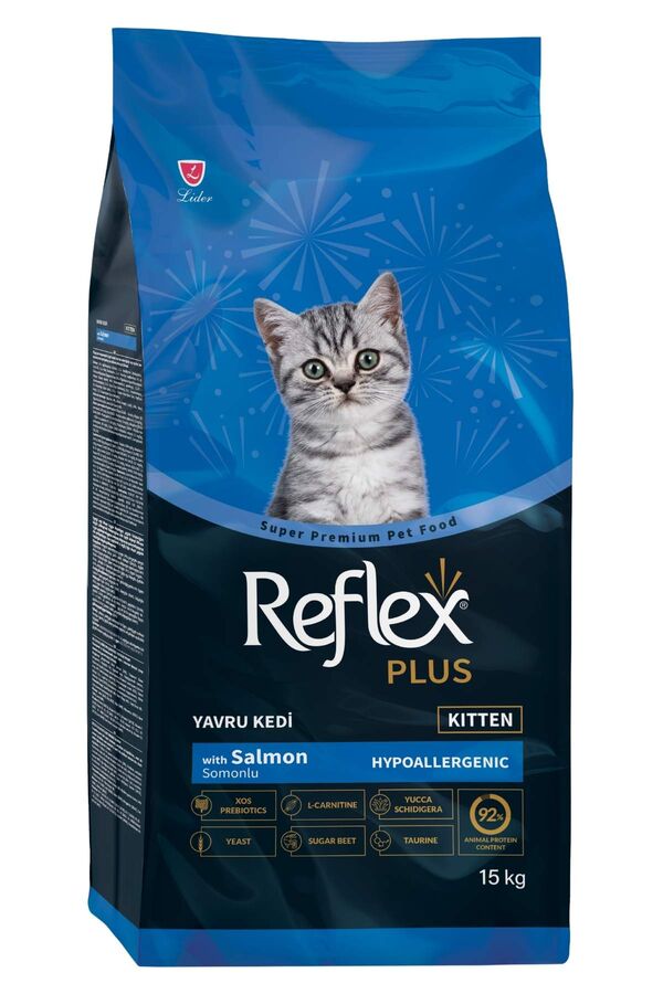 Reflex Plus Kitten Somonlu Yavru Kedi Maması 15kg