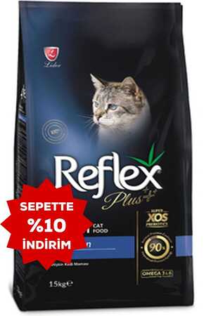 Reflex Plus Somonlu Yetişkin Kedi Maması 15kg - Thumbnail