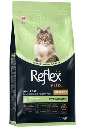 REFLEX - Reflex Plus Tavuklu Kısırlaştırılmış Kedi Maması 1,5kg