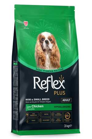 Reflex Plus Tavuklu Küçük Irk Yetişkin Köpek Maması 3kg - Thumbnail (1)
