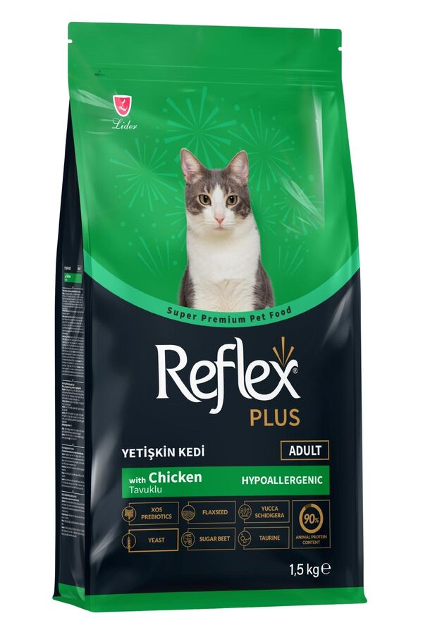 Reflex Plus Tavuklu Yetişkin Kedi Maması 1,5kg
