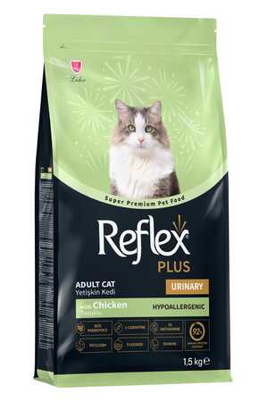 Reflex Plus Urinary Tavuklu Yetişkin Kedi Maması 1,5kg - Thumbnail (1)