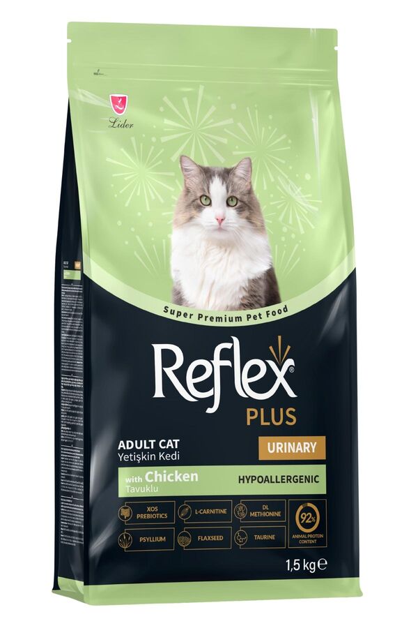 Reflex Plus Urinary Tavuklu Yetişkin Kedi Maması 1,5kg