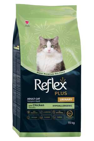 Reflex Plus Urinary Tavuklu Yetişkin Kedi Maması 15kg - Thumbnail (1)
