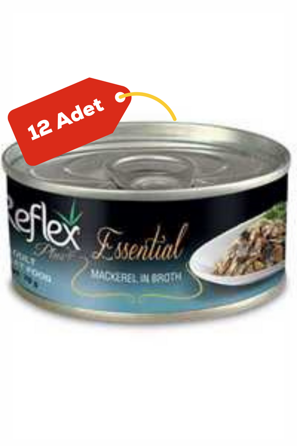 Reflex Plus Uskumrulu Kedi Konservesi 12x70gr 12li