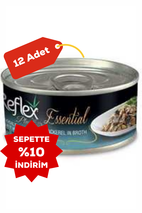Reflex Plus Uskumrulu Kedi Konservesi 12x70gr 12li