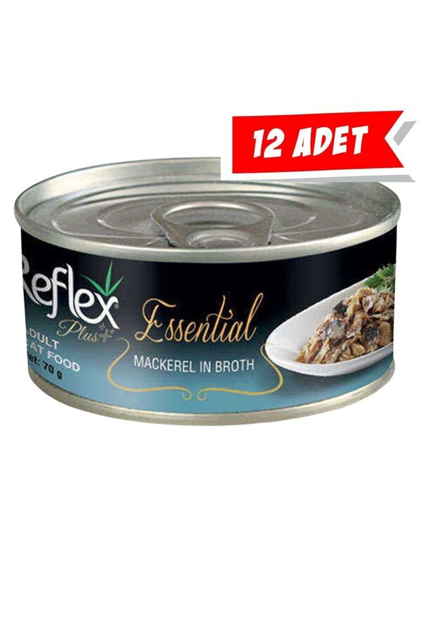 Reflex Plus Uskumrulu Kedi Konservesi 12x70gr 12li
