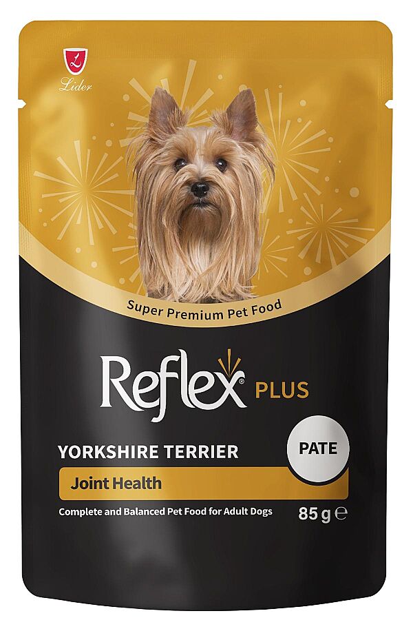 Reflex Plus Yorkshire Terrier Yetişkin Köpek Konservesi 85gr - 1