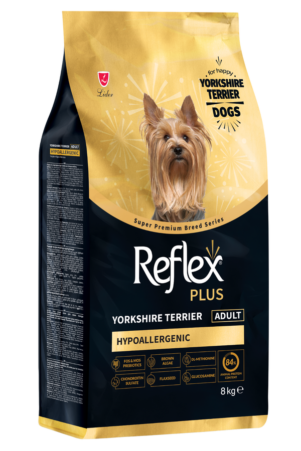 Reflex Plus Yorkshire Terrier Yetişkin Köpek Maması 8kg - 1