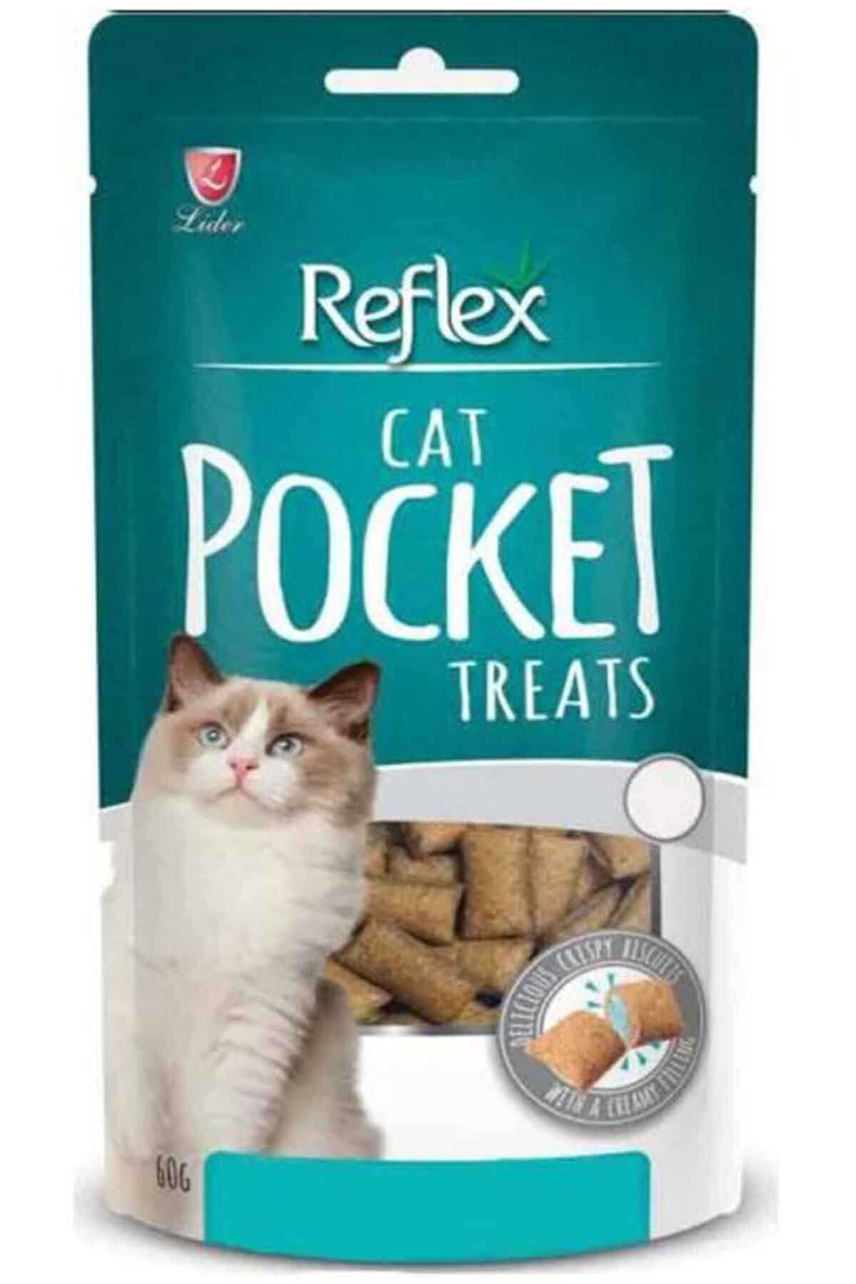Reflex Pocket Tavuklu Ve Peynirli Kedi Ödülü 60gr