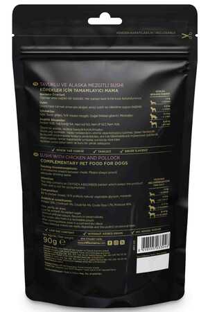 Reflex Snackies Tavuklu ve Balıklı Sushi Köpek Ödül Maması 90gr - Thumbnail (1)