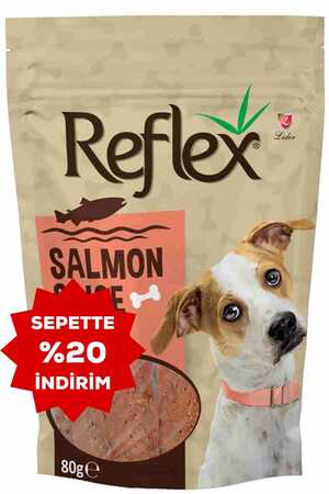 Reflex Somon Etli Dilim Köpek Ödülü 80gr - Thumbnail