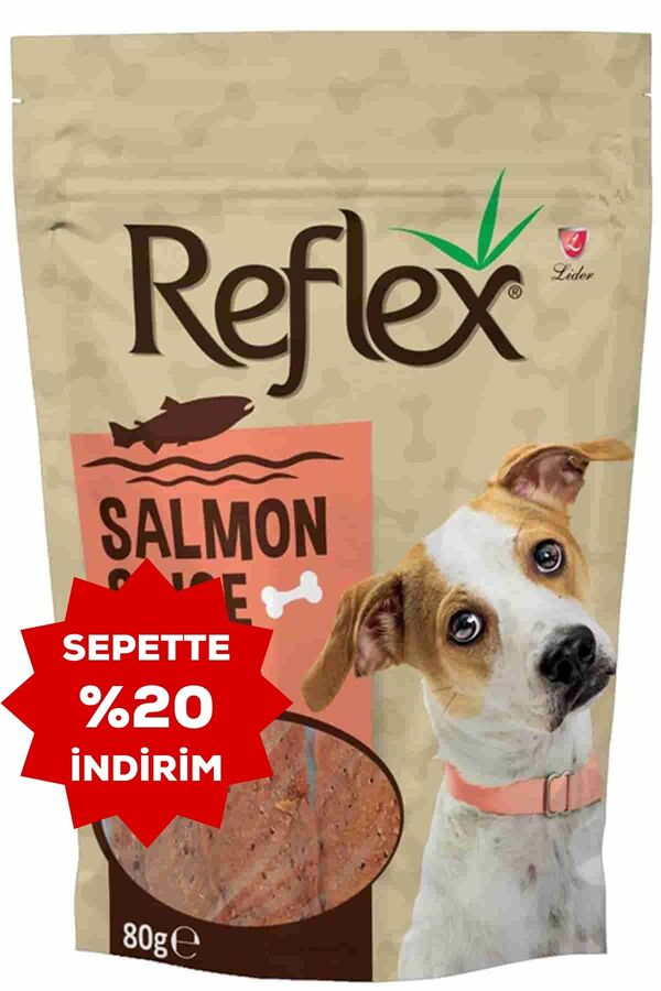 Reflex Somon Etli Dilim Köpek Ödülü 80gr