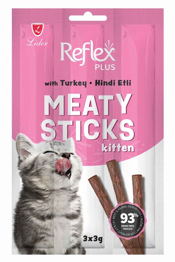 Reflex Stick Kitten Hindili Yavru Kedi Ödülü 3x5gr