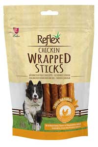 REFLEX - Reflex Tavuk Sargılı Köpek Ödül Çubuğu 80gr REFLEX - Reflex Tavuk Sargılı Köpek Ödül Çubuğu 80gr