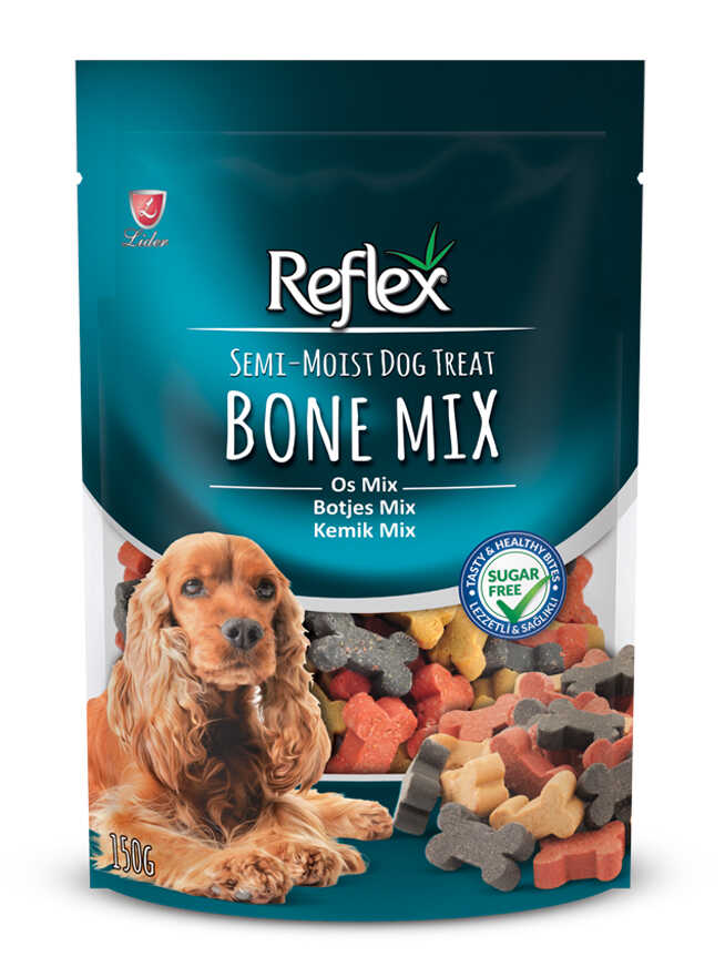 Reflex Yumuşak Kemikli Köpek Ödül Maması 150gr Reflex Yumuşak Kemikli Köpek Ödül Maması 150gr