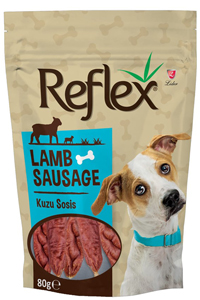 REFLEX - Reflex Yumuşak Kuzu Parçacıklı Köpek Ödül Maması 80gr REFLEX - Reflex Yumuşak Kuzu Parçacıklı Köpek Ödül Maması 80gr