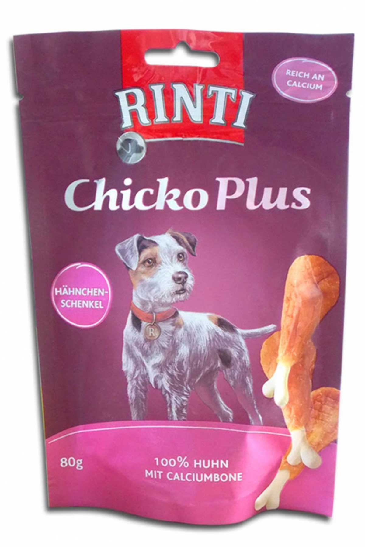 Rinti Chicko Plus Tavukbudu Köpek Ödülü 80gr