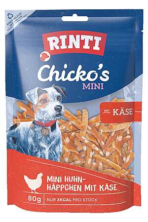 Rinti Chicko Tavuklu ve Peynirli Mini Çubuk Köpek Ödülü 80gr