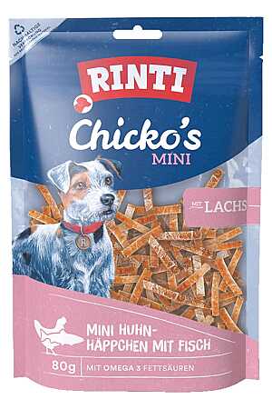 Rinti Chicko Tavuklu ve Somonlu Mini Köpek Ödülü 80gr