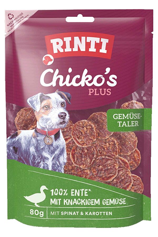 Rinti Chicko Ördekli ve Sebzeli Köpek Ödülü 80gr - 1