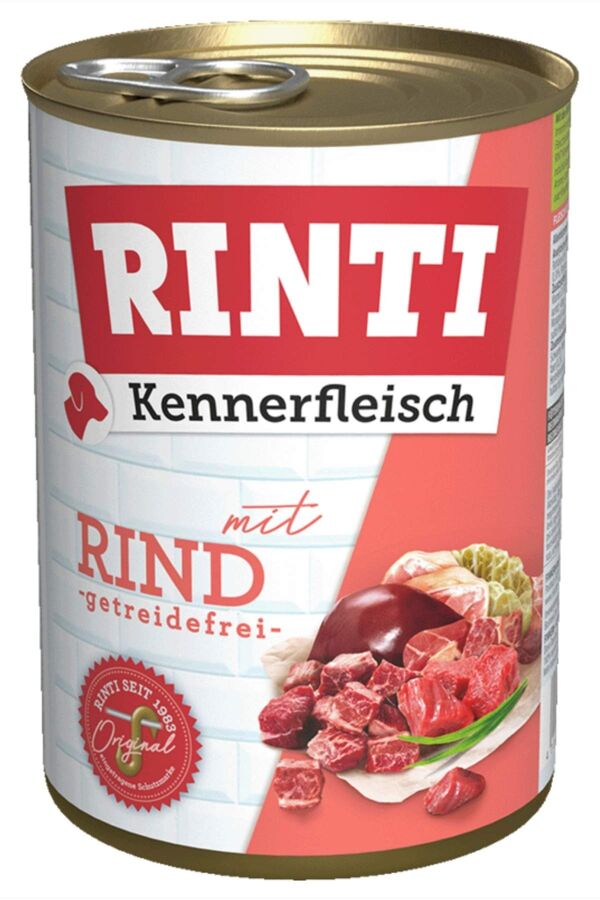 Rinti Gurme Dana Etli Köpek Konservesi 400gr