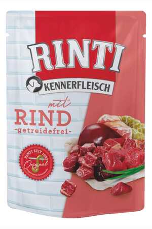 RINTI - Rıntı Dana Etli Pouch Köpek Maması 400gr