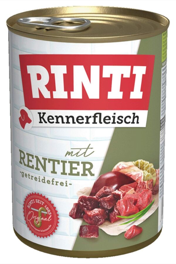 Rinti Geyik Etli Köpek Konservesi 400gr