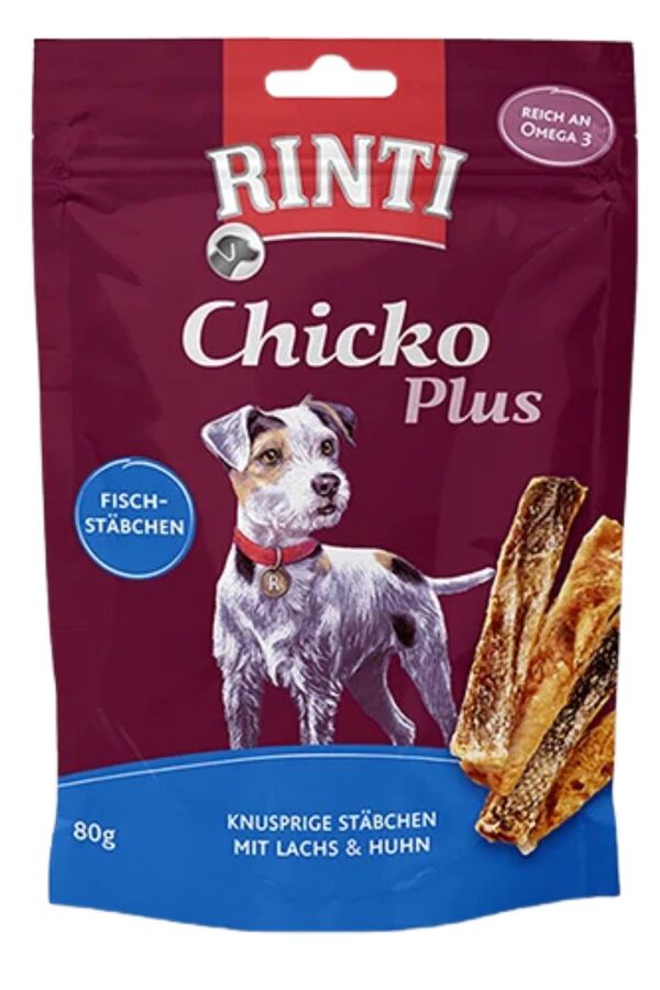 Rinti Stick Balık ve Tavuk Etli Köpek Ödülü 80gr