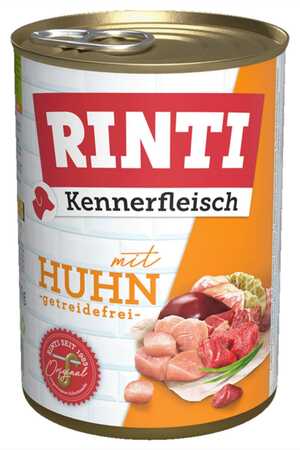 RINTI - Rinti Gurme Tavuk Etli Köpek Konservesi 400gr
