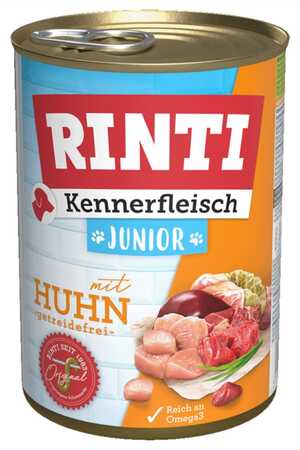 RINTI - Rinti Tavuk Etli Yavru Köpek Konserversi 400gr