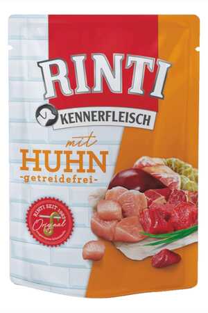 RINTI - Rıntı Tavuklu Pouch Köpek Maması 400gr