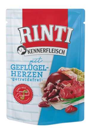 RINTI - Rinti Yürekli Pouch Köpek Konservesi 400gr
