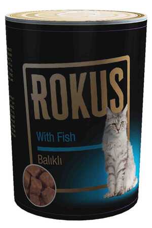 ROKUS - Rokus Balıklı Kedi Konservesi 410gr