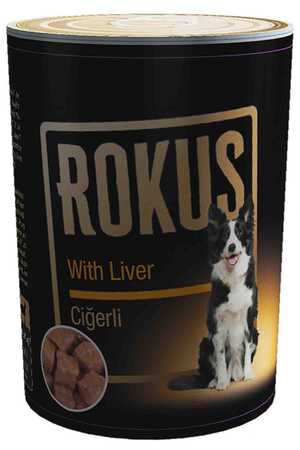 ROKUS - Rokus Ciğerli Köpek Konservesi 410gr