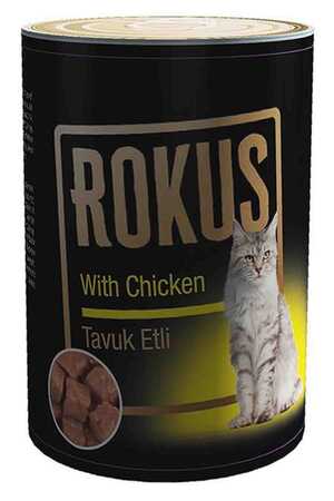 ROKUS - Rokus Tavuklu Kedi Konservesi 410gr