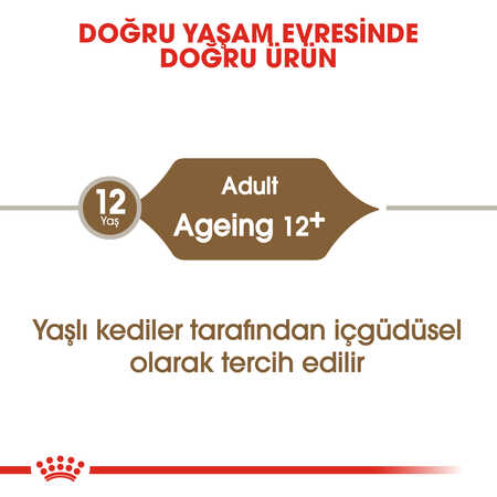 Royal Canin 12 Yaş Üzeri Yaşlı Kediler için Kedi Konservesi 85gr - Thumbnail (2)
