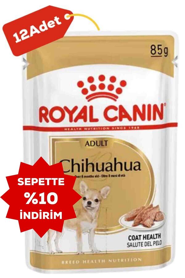 Royal Canin Chihuahua Yetişkin Köpek Konservesi 12x85gr 12li