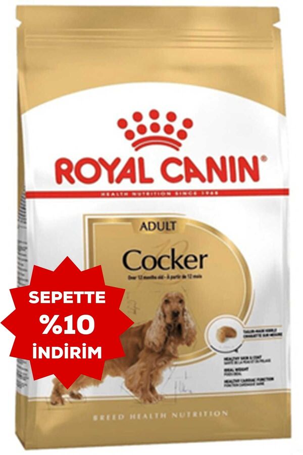 Royal Canin Cocker Yetişkin Köpek Maması 3kg