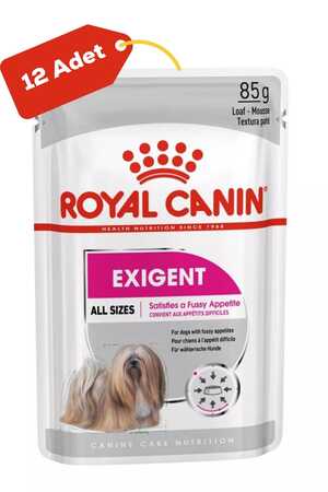ROYAL CANIN - Royal Canin Exigent Seçici Köpek Konservesi 12x85gr (12li) ROYAL CANIN - Royal Canin Exigent Seçici Köpek Konservesi 12x85gr (12li)