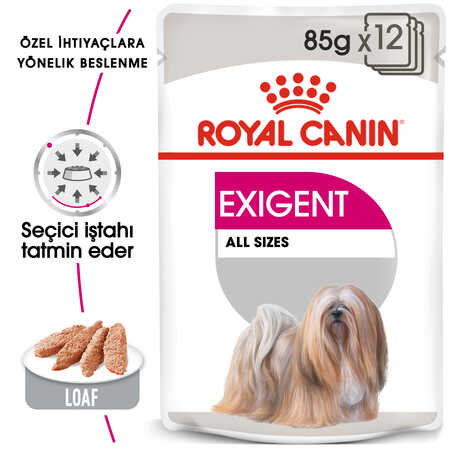 Royal Canin Exigent Seçici Köpek Konservesi 85gr - Thumbnail (1)