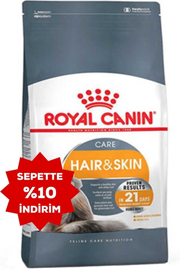 Royal Canin Hair & Skin Deri Ve Tüy Sağlığı İçin Yetişkin Kedi Maması 4kg