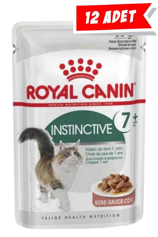 Royal Canin Instinctive +7 Yaşlı Kedi Konservesi 12x85gr 12li