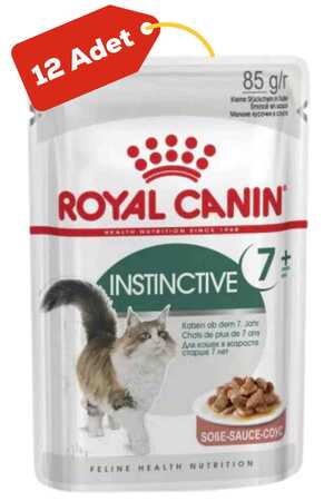 Royal Canin Instinctive +7 Yaşlı Kedi Konservesi 12x85gr 12li - Thumbnail