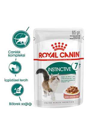 Royal Canin Instinctive +7 Yaşlı Kedi Konservesi 85gr - Thumbnail (1)